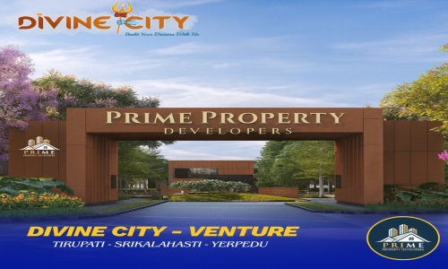 Prime Property Divine City – 10 Acres of TUDA-Approved Premium Open Plots near Tirupati–Yerpedu–Srikalahasti Corridor